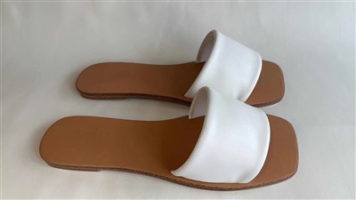 Pantofole estive moda bianca